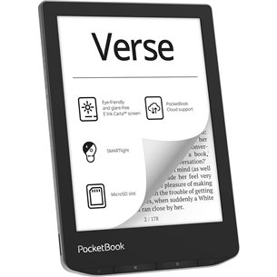 PocketBook Verse, 6", 8 ГБ, серый - Электронная книга