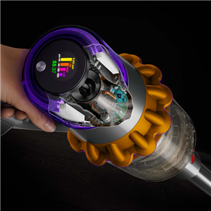 Dulkių siurblys Dyson V15 Detect Absolute (2023), nickel