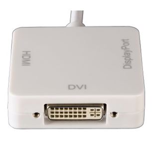 Adapteris Hama Mini DisplayPort-DVI-HDMI