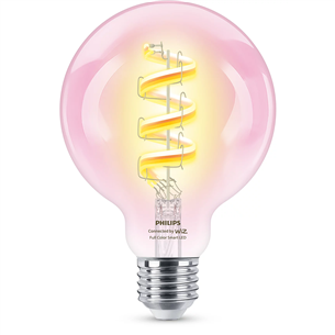 Philips WiZ LED Smart Bulb, 40 Вт, E27, RGB - Умная лампа 929003267221