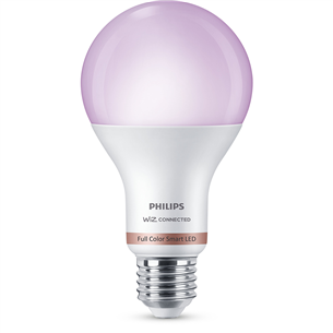Išmanioji lemputė Philips WiZ LED Smart Bulb, 100 W, E27, RGB
