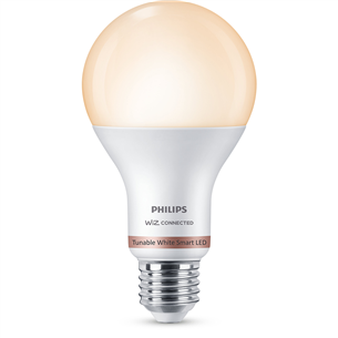 Išmanioji lemputė Philips WiZ LED Smart Bulb, 100 W, E27, white 929002449621