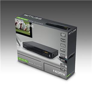 DVD grotuvas Muse M-55 DV, HDMI, USB, black