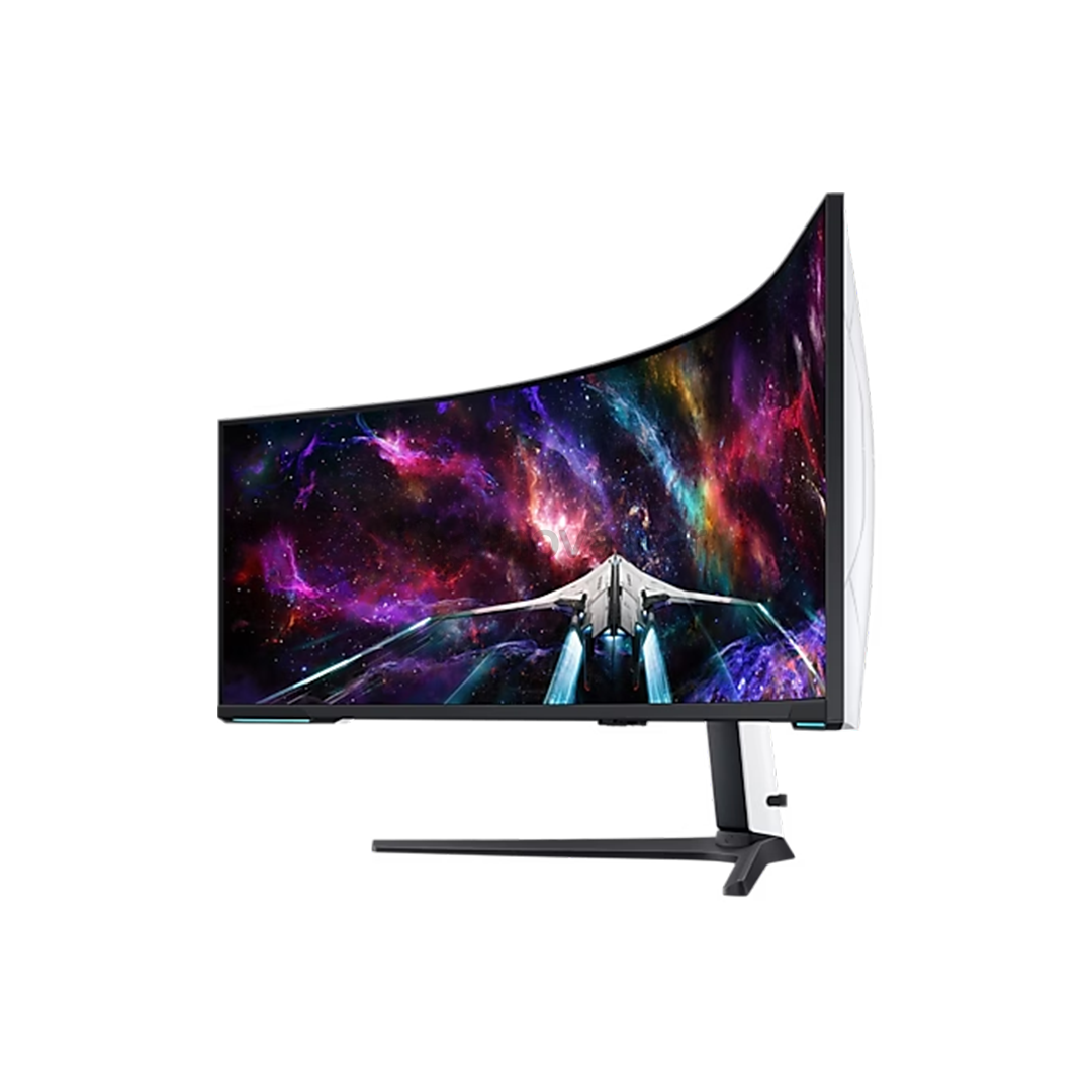 Monitor Samsung Odyssey Neo G9, 57", 240 Hz, Quantum Mini-LED, Ultra HD, curved, white