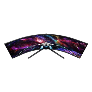 Monitor Samsung Odyssey Neo G9, 57", 240 Hz, Quantum Mini-LED, Ultra HD, curved, white