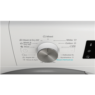 Whirlpool, 9 kg / 7 kg, depth 60,5 cm, 1600 rpm - Washer-Dryer Combo