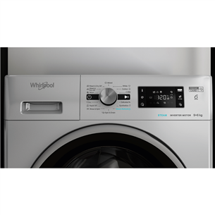 Whirlpool, 9 kg / 6 kg, depth 54 cm, 1400 rpm - Washer-Dryer Combo