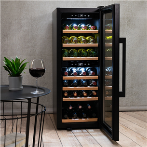 Vyno šaldytuvas Caso WineExclusive 38 Smart, 107 cm