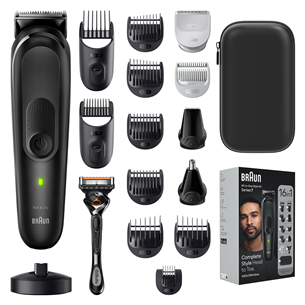 Barzdaskutė Braun Series 7, 16-in-1, black