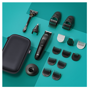 Braun Series 7, 16-in-1, black - Trimmer set