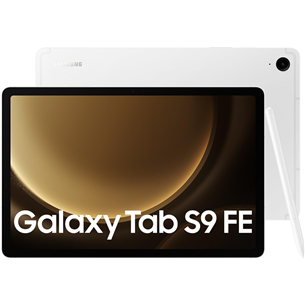 Samsung Galaxy Tab S9 FE, 10,9'', WiFi, 6 ГБ, 128 ГБ, серебристый - Планшет