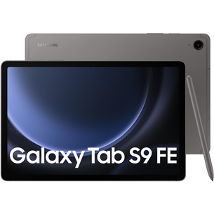 Planšetinis kompiuteris Samsung Galaxy Tab S9 FE, WiFi + 5G, 6 GB, 128 GB, gray