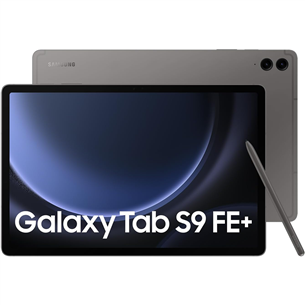Planšetinis kompiuteris Samsung Galaxy Tab S9 FE+, WiFi + 5G, 8 GB, 256 GB, gray SM-X616BZAEEUE