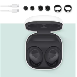 Ausinės Samsung Galaxy Buds FE, graphite, belaidės