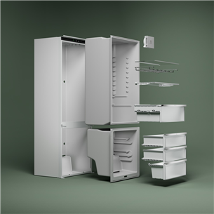 Įmontuojamas šaldytuvas Electrolux 800 Series, NoFrost, 269 L, 189 cm