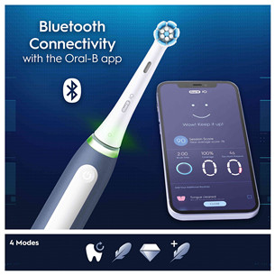 Braun Oral-B iO My Way, mėlynas - Elektrinis dantų šepetėlis