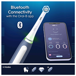 Elektrinis dantų šepetėlis Braun Oral-B iO My Way, blue