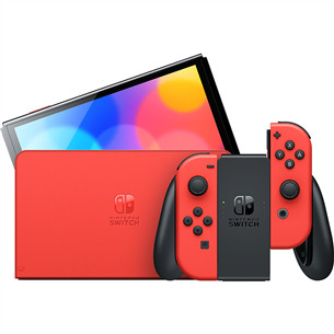 Žaidimų konsolė Nintendo Switch OLED, Mario Red