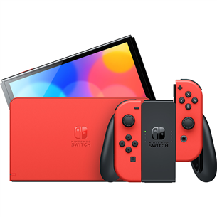 Žaidimų konsolė Nintendo Switch OLED, Mario Red 045496453633