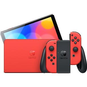 Žaidimų konsolė Nintendo Switch OLED, Mario Red