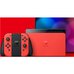 Žaidimų konsolė Nintendo Switch OLED, Mario Red