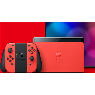 Žaidimų konsolė Nintendo Switch OLED, Mario Red