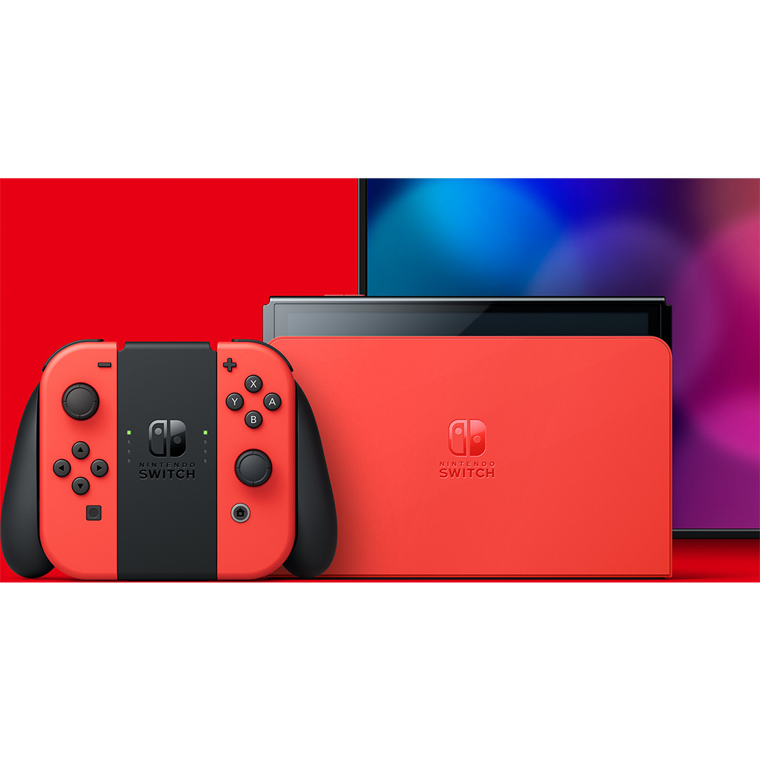 Žaidimų konsolė Nintendo Switch OLED, Mario Red