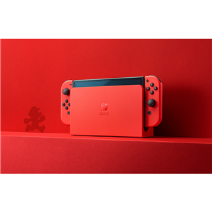 Žaidimų konsolė Nintendo Switch OLED, Mario Red