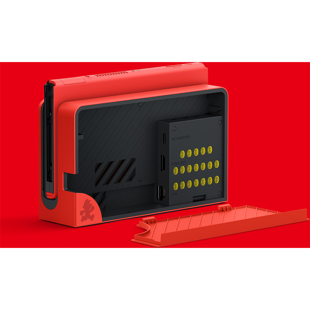 Žaidimų konsolė Nintendo Switch OLED, Mario Red