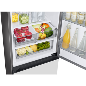Samsung BeSpoke, NoFrost, высота 186 см, 344 л, белый - Холодильник
