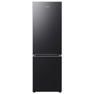 Samsung BeSpoke, NoFrost, 186 cm, 344 L, black - Refrigerator