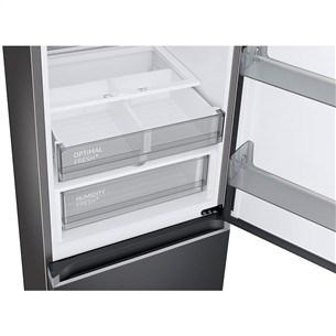 Šaldytuvas Samsung BeSpoke, NoFrost, 186 cm, 344 L, juodas