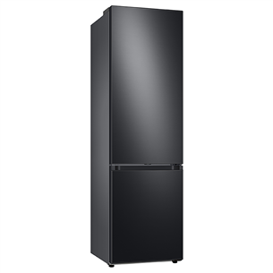 Samsung BeSpoke, высота 203 см, 390 л, матовый черный - Холодильник