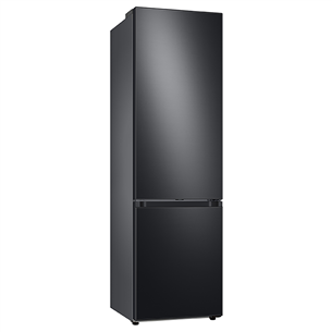 Samsung BeSpoke, 203 cm, 390 L, matte black - Refrigerator