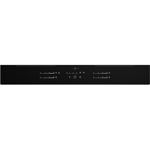 Beko, width 80 cm, black - Built-in induction hob with cooker hood