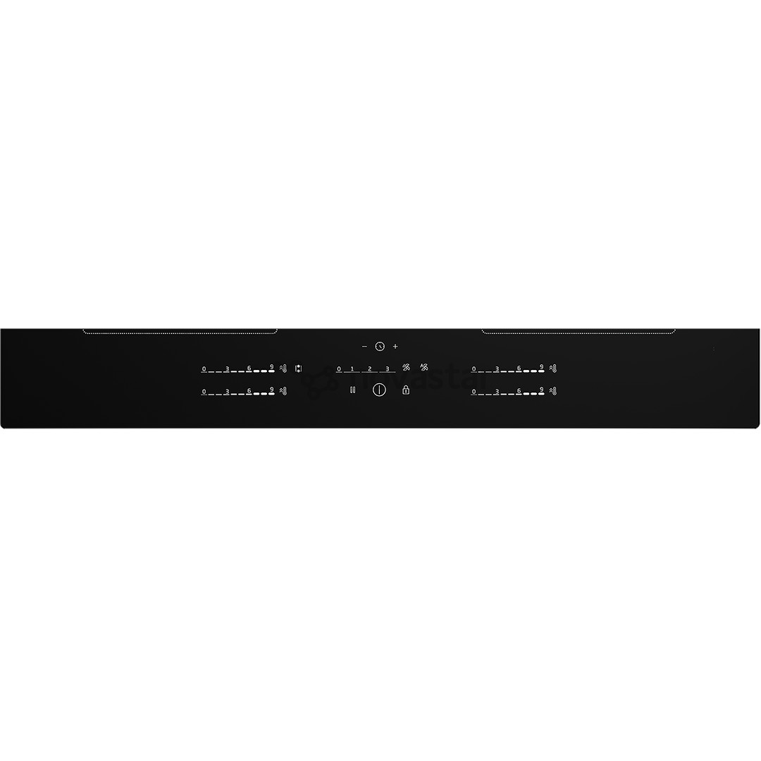 Beko, width 80 cm, black - Built-in induction hob with cooker hood