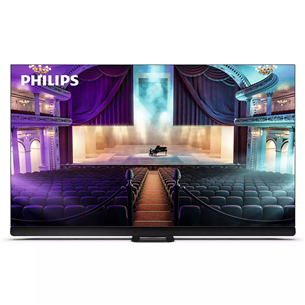 Philips OLED908, 77", OLED, Ultra HD, gray - TV