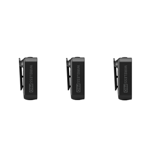 Mikrofonas RODE Wireless PRO, 3.5 mm, USB-C, black