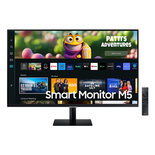 Monitorius Samsung Smart Monitor M50C, 27'', Full HD, LED VA, black LS27CM500EUXDU