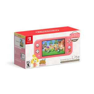 Nintendo Switch Lite Animal Crossing: New Horizons Isabelle Aloha Edition - Žaidimų konsolė