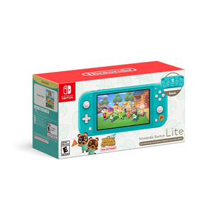 Nintendo Switch Lite Animal Crossing: New Horizons Timmy & Tommy Aloha Edition - Žaidimų konsolė 045496453732