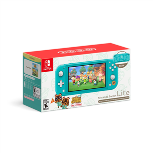 Nintendo Switch Lite Animal Crossing: New Horizons Timmy & Tommy Aloha Edition - Console