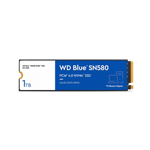 Western Digital WD Blue SN580 NVMe, 1 TB, M.2 - SSD Kietasis diskas WDS100T3B0E