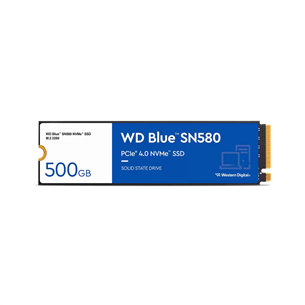 Western Digital WD Blue SN580 NVMe, 500 GB, M.2 - SSD Kietasis diskas