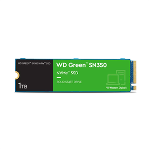 Western Digital WD Green SN350 NVMe, 1 TB, M.2 - SSD Kietasis diskas WDS100T3G0C