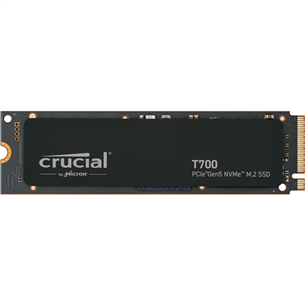 Crucial T700, 1 TB, PCIe Gen 5 M.2, black - SSD Kietasis diskas CT1000T700SSD3