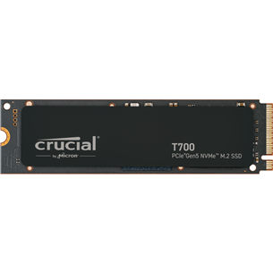 Crucial T700, 4 TB, PCIe Gen 5 M.2, black - SSD Kietasis diskas CT4000T700SSD3