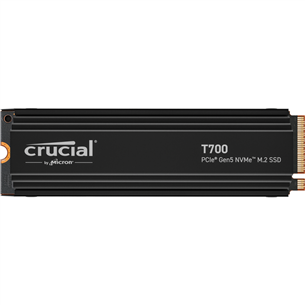 Crucial T700, 1 ТБ, PCIe Gen 5 M.2, радиатор, черный - SSD CT1000T700SSD5