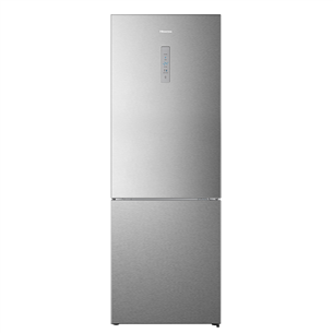 Hisense, NoFrost, 495 L, 200 cm, inox - Refrigerator RB645N4BIE