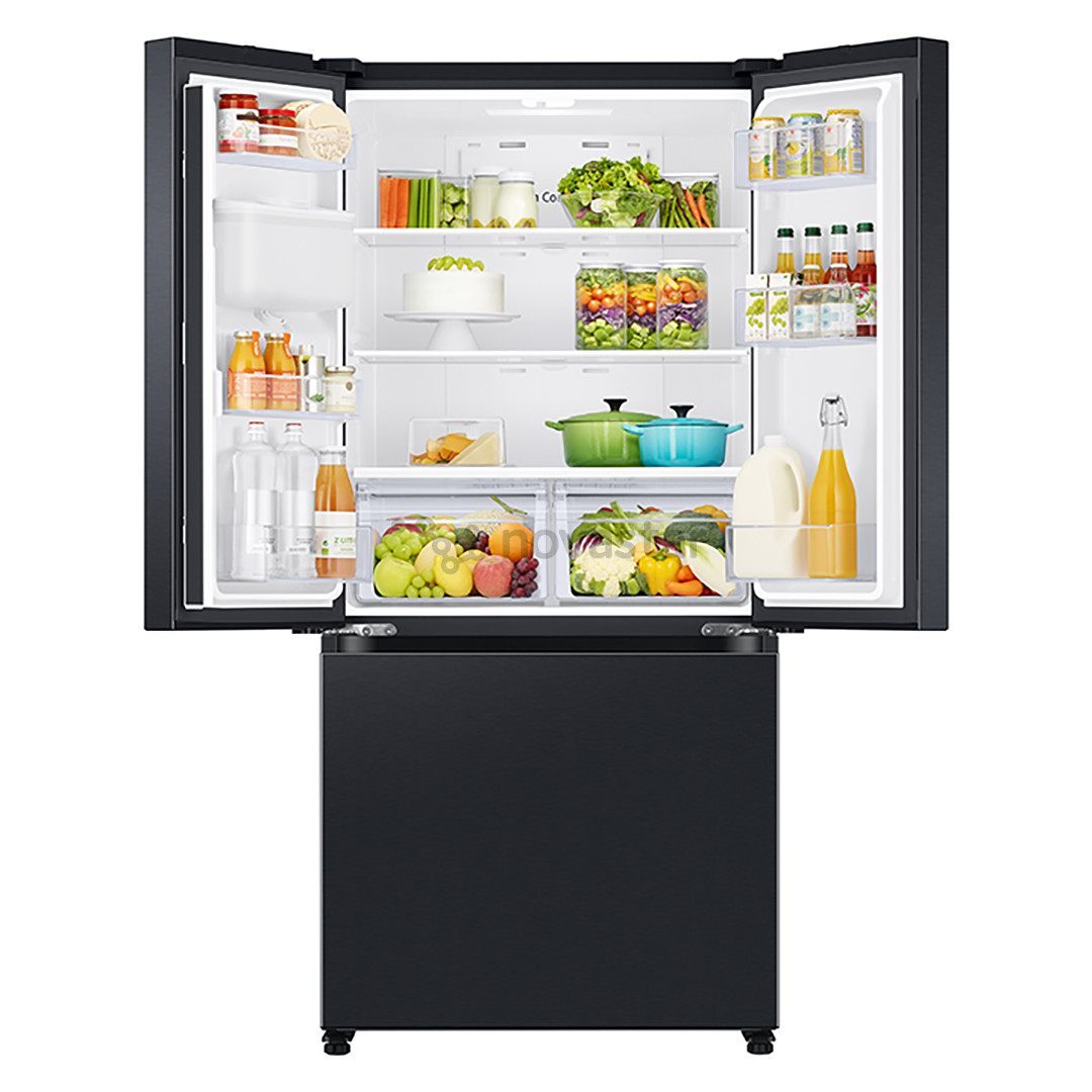 Šaldytuvas Samsung, French Door, NoFrost, 495 L, 178 cm, juodas